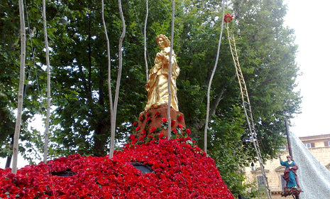 Festino di Santa Rosalia a Palermo, carro delle rose