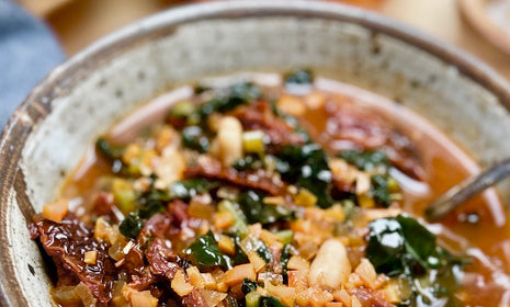 Tuscan Kale and White Bean Soup