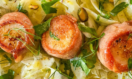 Bona Furtuna Prosciutto-Wrapped Scallops Recipe