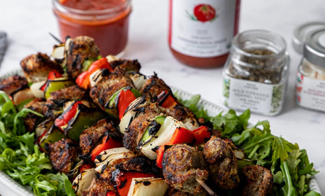 Spiedini alla siciliana, grilled Sicilian skewers