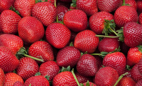 Bona Furtuna Strawberry Cobbler with Aged Balsamic Vinegar Recipe - Fresh Strawberries