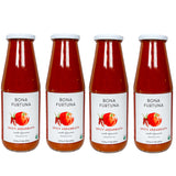 Bona Furtuna Arrabbiata Marinara - calabrian chili spicy pasta sauce - arrabbiata sauce jar