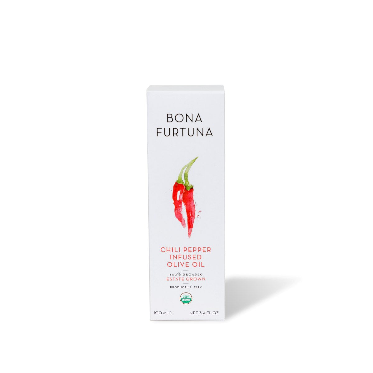 Bona Furtuna Chili Infused Olive Oil - Italian Chili Oil - organic chili oil - buy chili oil online