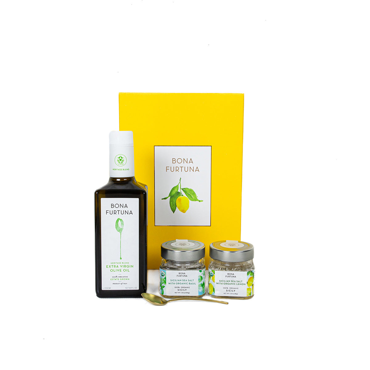 Bona Furtuna Il Vivace - gift for italian food lover - sustainable gift baskets - olive oil presents