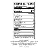 Bona Furtuna Organic Sicilian Passata Tomato Sauce - Nutrition Label and Ingredients