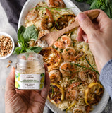 Lemon Sea Salt - fancy cooking salt - italian cooking spices