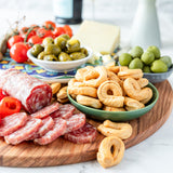 Bona Furtuna Chili Pepper Taralli - crackers italian - charcuterie board crackers
