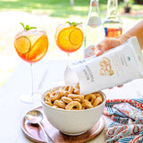 Bona Furtuna Olive Oil Taralli - cocktail snacks - crackers for charcuterie