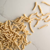 Bona Furtuna Busiate - Organic, Low-Gluten Busiate Pasta on Countertop - best dried pasta brand