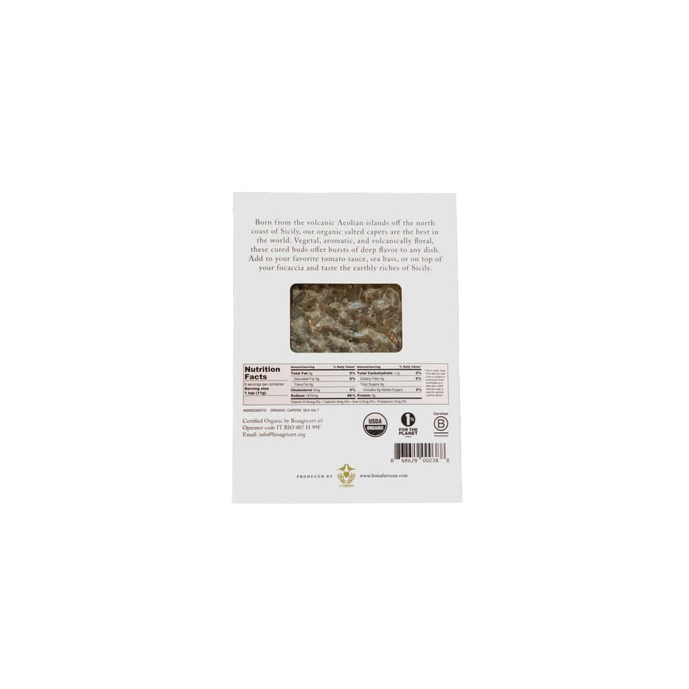 Bona Furtuna Italian Capers - Best Capers from Sicily - Where To Buy Capers