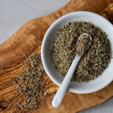 Bona Furtuna Mamma Rose’s Herb Blend in Bowl - Sweet Italian Seasoning from Sicily