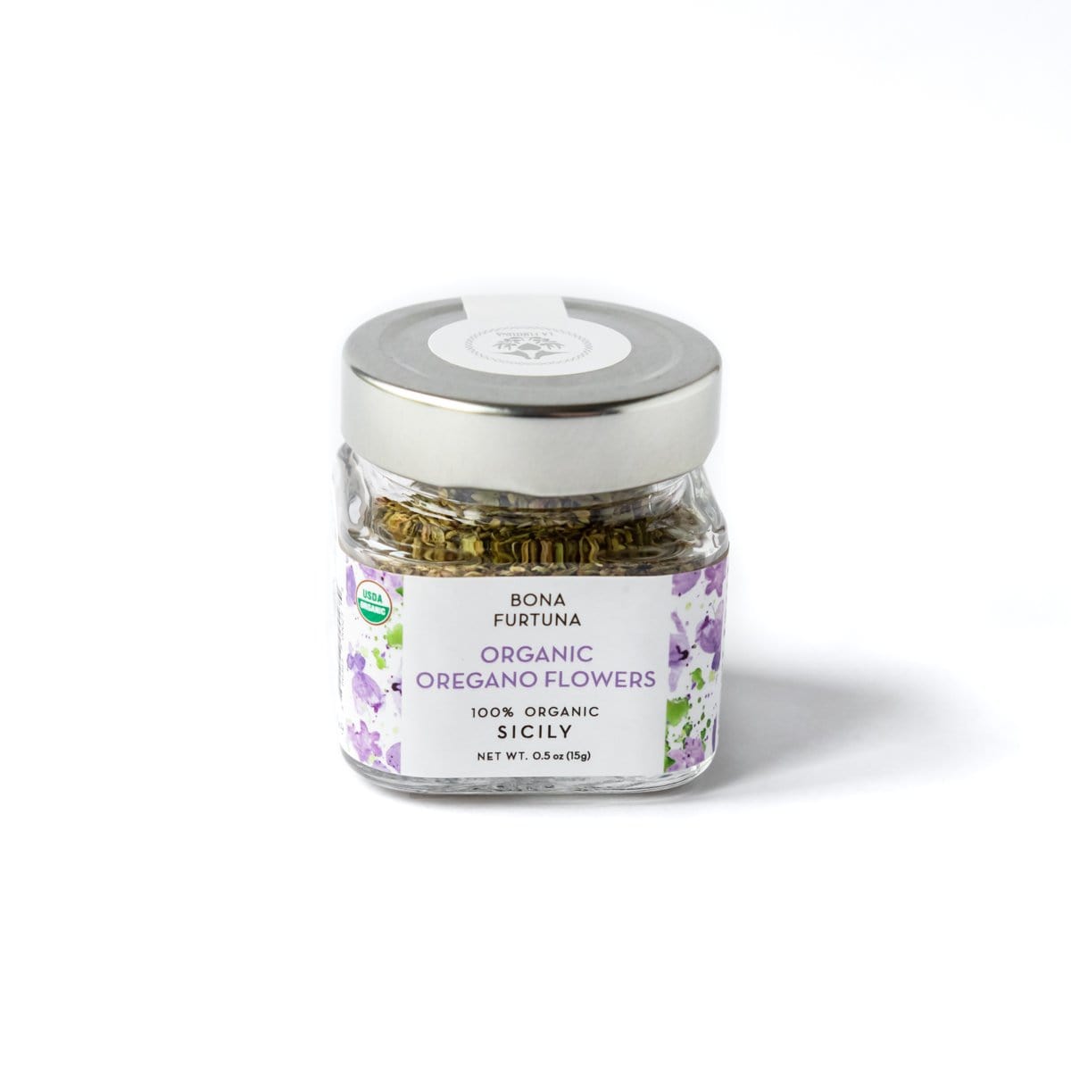 Bona Furtuna Organic dried Oregano Flowers - Dried Wild Oregano Flowers Seasoning
