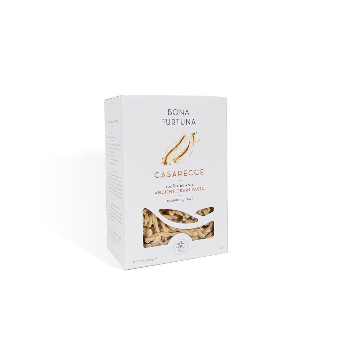Bona Furtuna Casarecce - authentic italian pasta - fun pasta shapes