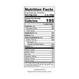 Organic Ancient Grain Rigatoni pasta nutrition and ingredient label