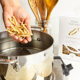 Bona Furtuna Casarecce - Non-GMO Artisan Casarecce Pasta in Pot - casarecce noodles