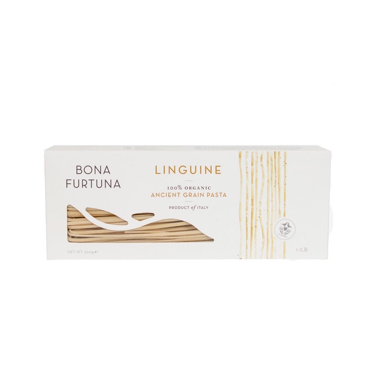 Bona Furtuna Linguine - Heirloom Wheat Sicilian Pasta - linguine noodles