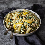 Bona Furtuna Rigatoni - Rigatoni with sausage and pear
