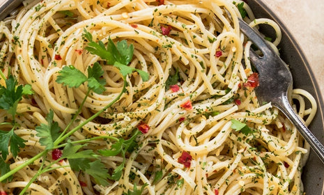 Spaghetti aglio e oglio