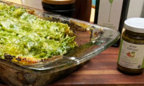 Green Vegetarian Lasagna