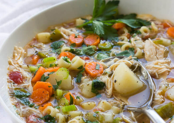 Chicken Ditalini Soup – Bona Furtuna