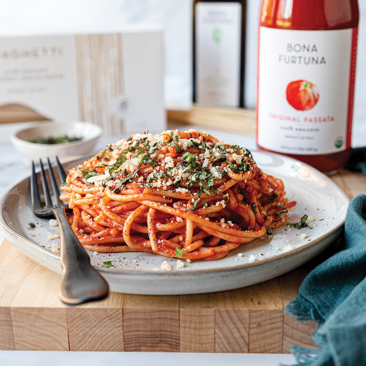 Bona Furtuna Pasta Subscription Box - great gifts for home cooks who love pasta - pasta of the month club