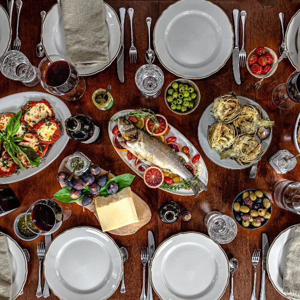 Holiday Dinner Table - Italian Culinary Gifts