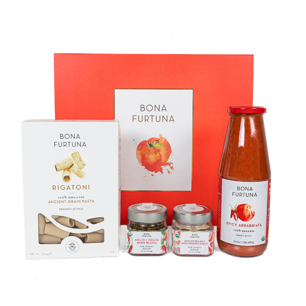 Bona Furtuna Monte Etna Gift Set - Premium Italian Pasta Gift Box