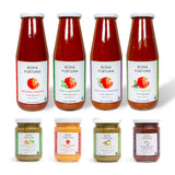 bona furtuna organic pasta sauces from italy, pesto from italy, organic tomato sauce