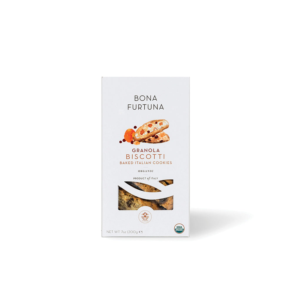 Bona Furtuna Granola Organic Biscotti - italian cookies biscotti