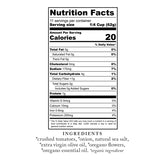 Bona Furtuna Organic Oregano Marinara Sauce - Nutrition Label and Ingredients