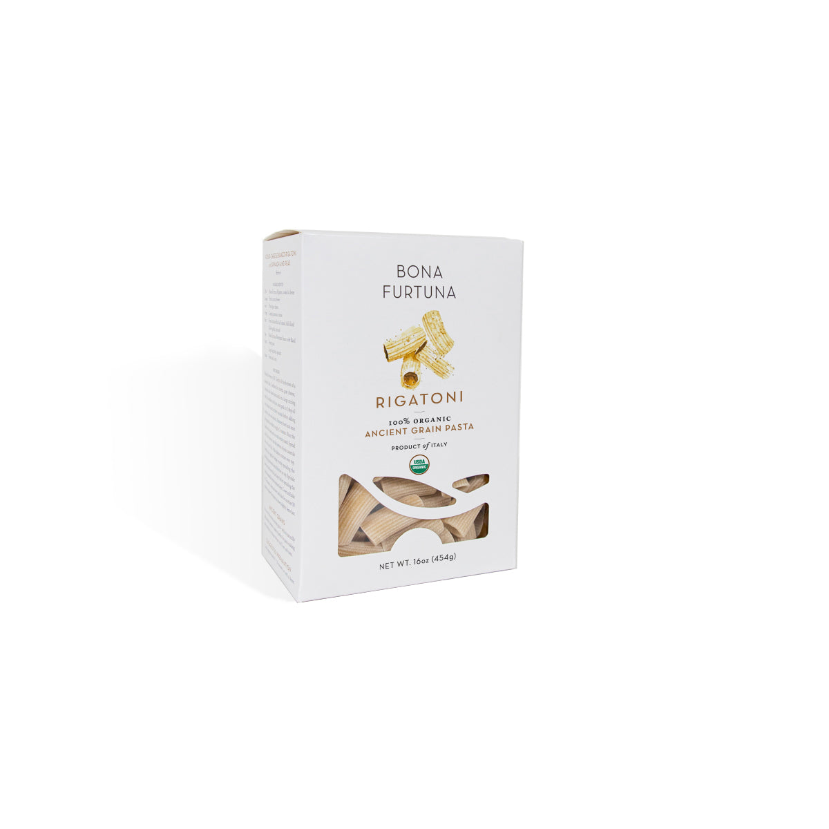 Bona Furtuna Rigatoni - Heirloom Wheat Sicilian Pasta - best store bought pasta