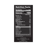 Bona Furtuna Cuttlefish Ink Rigatoni Pasta - Ingredients and Nutrition Facts