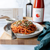 Organic Tomato Passata Recipe Spaghetti Pomodoro - no sugar pasta sauce
