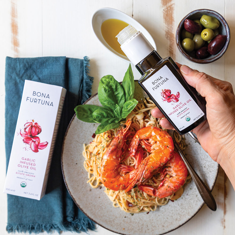 Bona Furtuna - Garlic infused olive oil