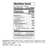 Bona Furtuna Lemon & Cherry Panettone - Nutrition and ingredient label