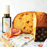 Bona Furtuna Best Italian Panettone - Sicilian Blood Orange & Olive Oil Italian Christmas Sweet Bread