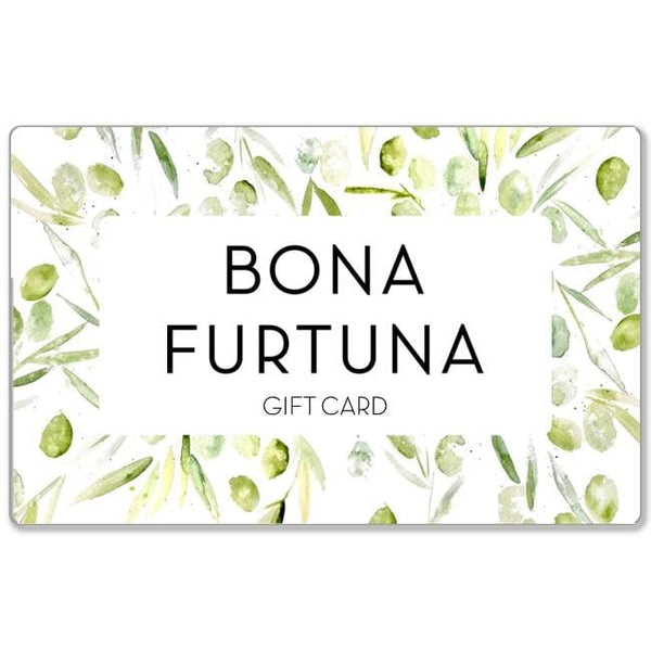 Bona Furtuna Gift Card - Organic Italian Food Gift Card