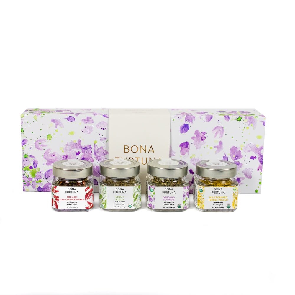 Bona Furtuna La Erborista - Organic Italian Seasonings Gift Set