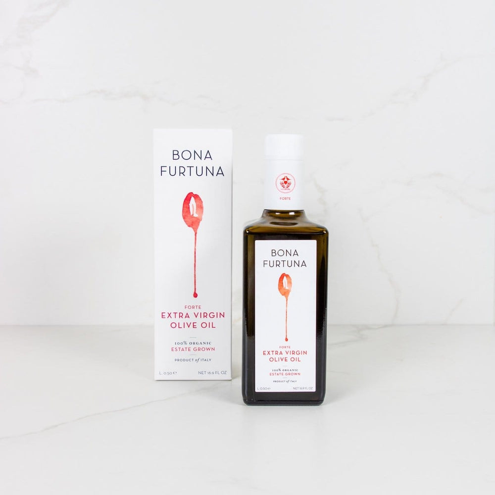 Bona Furtuna Forte Blend - Estate Grown and Bottled Sicilian Extra Virgin Olive Oil From the Sicani Mountain region