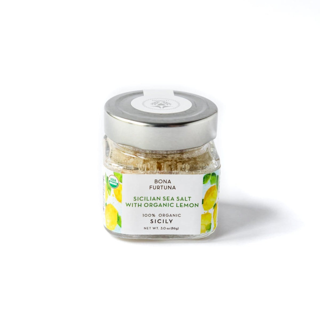 Sicilian Sea Salt Organic Lemon
